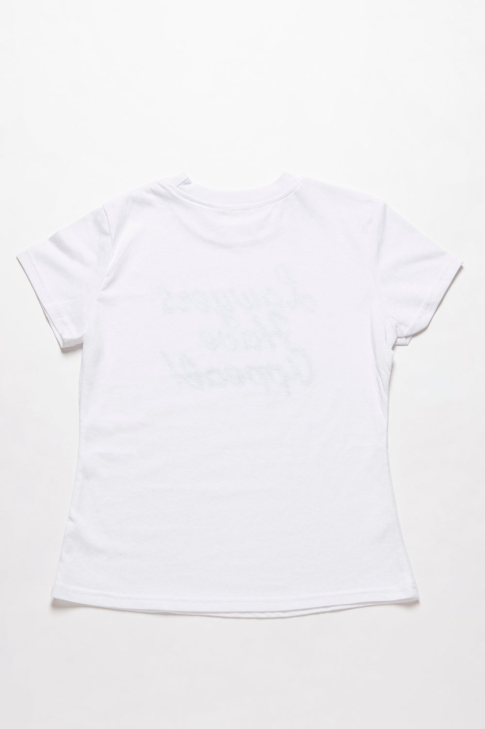 メッセージロゴプリントTシャツ