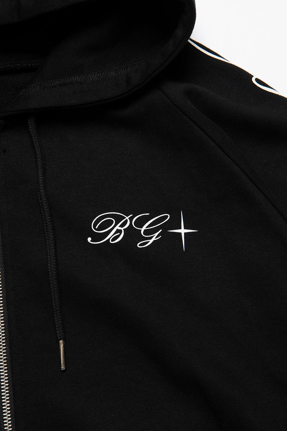 CURSIVE LOGO ZIP HOODIE