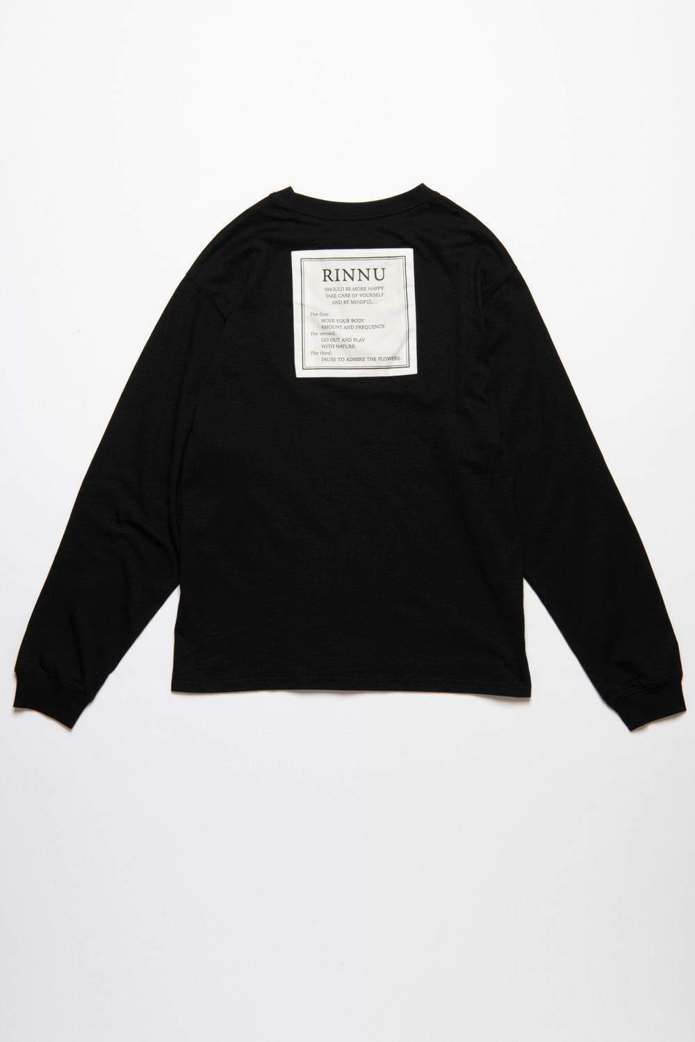 ボックスロゴバックデザインロンTee