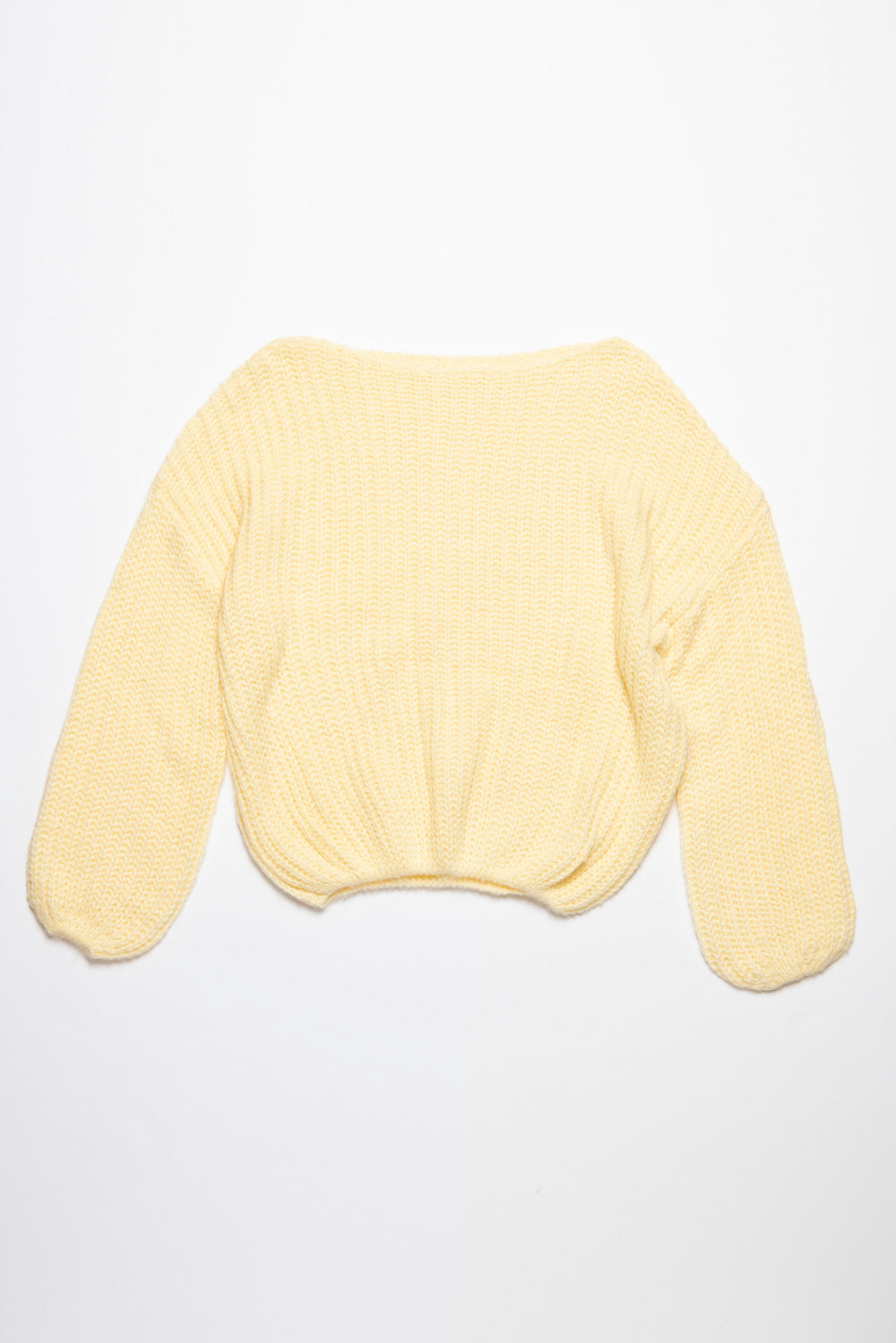 カラーニットプルオーバー