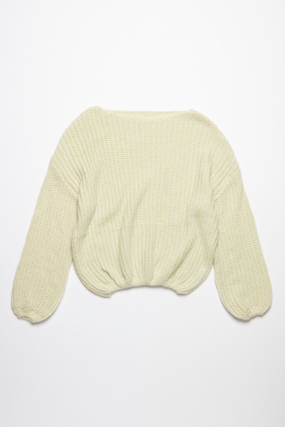 カラーニットプルオーバー