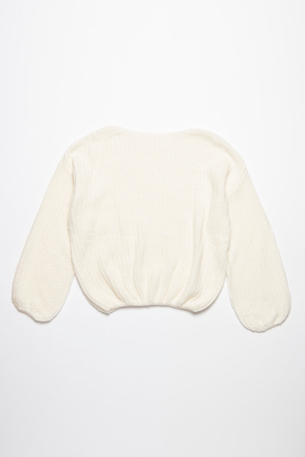 カラーニットプルオーバー