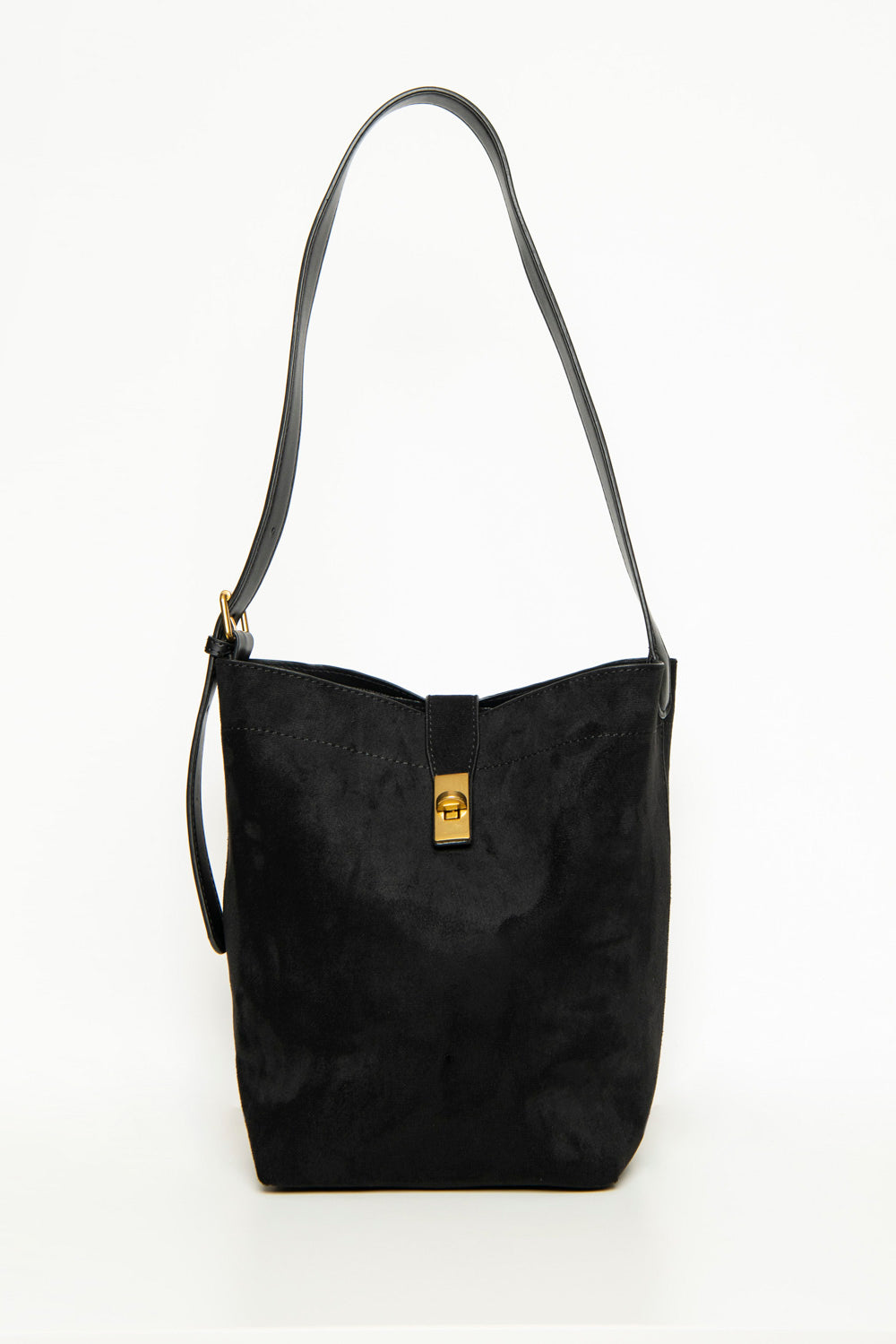 スエードワンショルダーバッグ