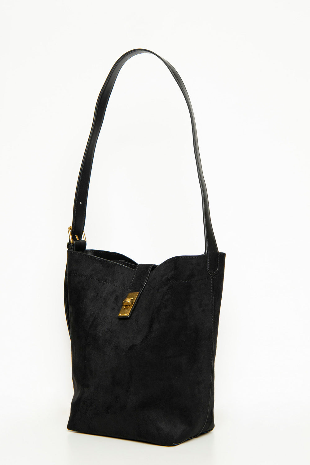 スエードワンショルダーバッグ