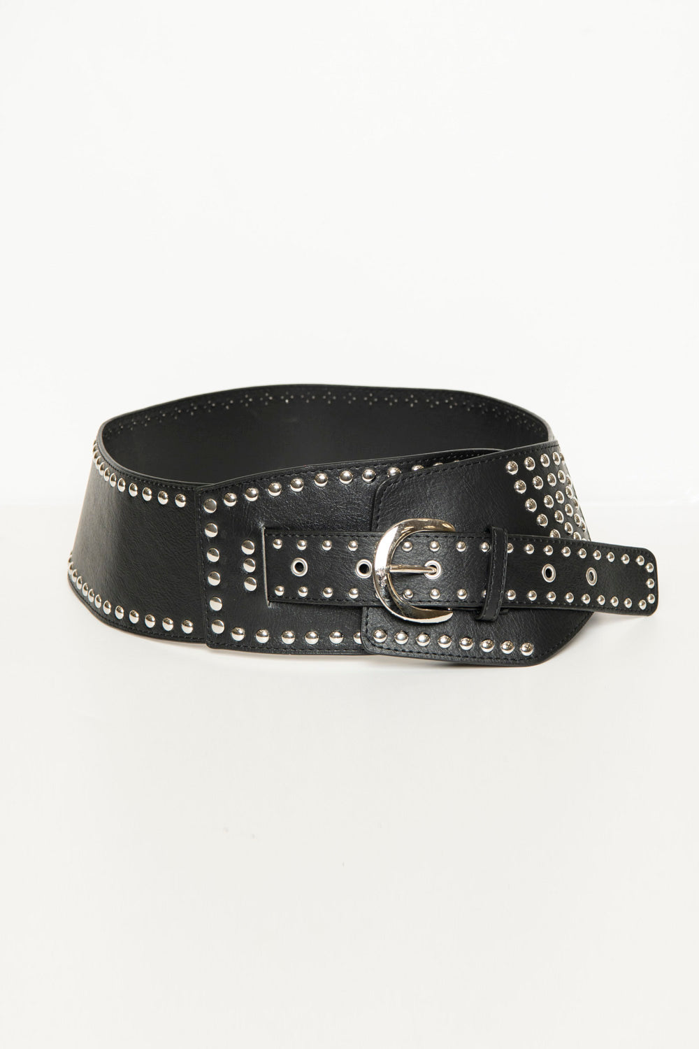 STUDS WIDE BELT