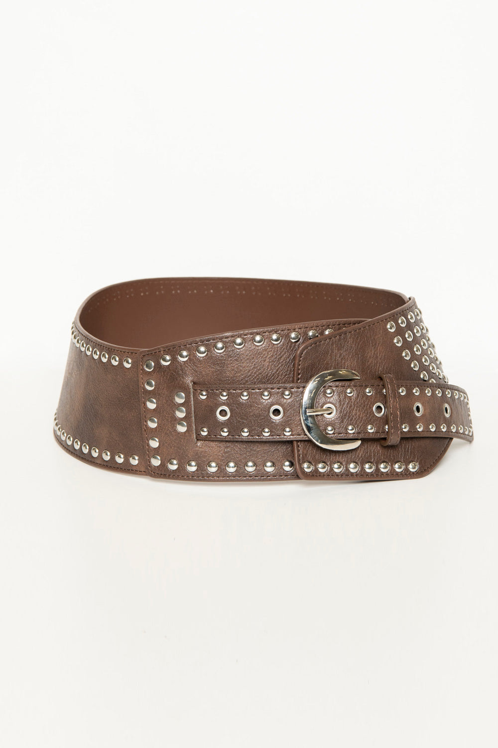 STUDS WIDE BELT