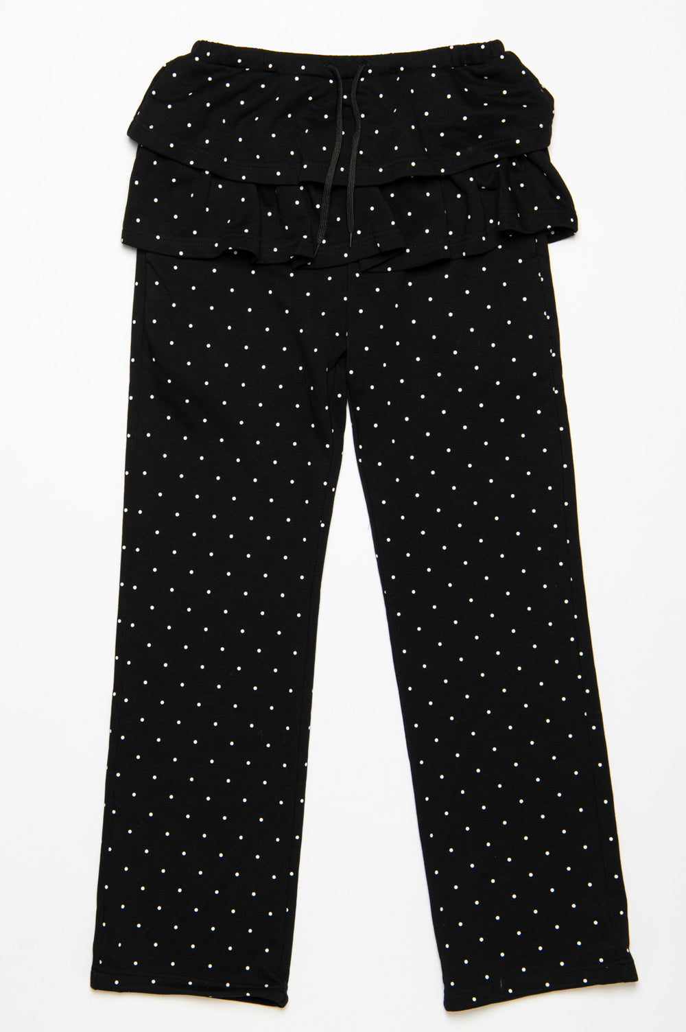 FRILL LAYERED SWEAT PANTS