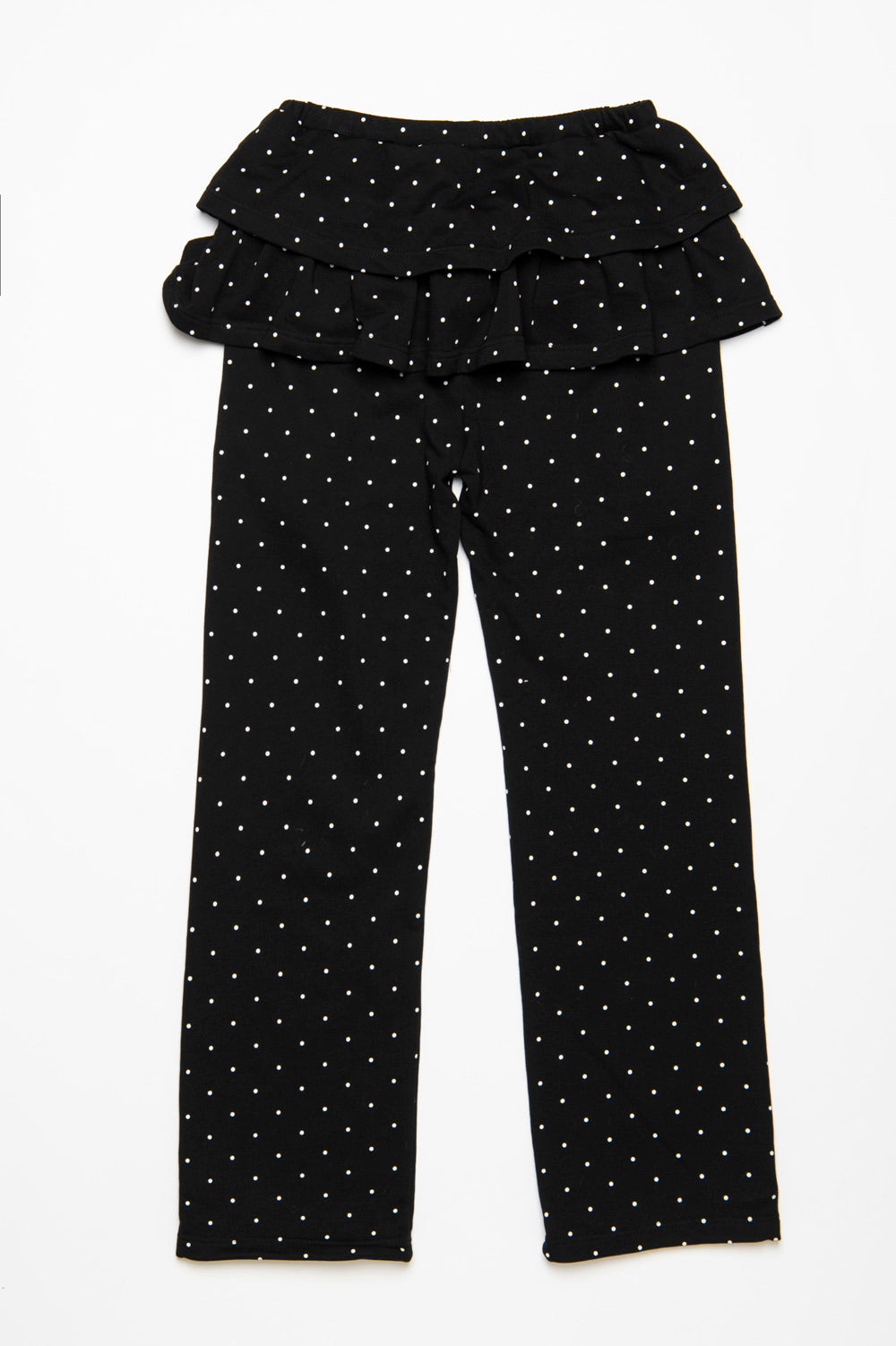 FRILL LAYERED SWEAT PANTS