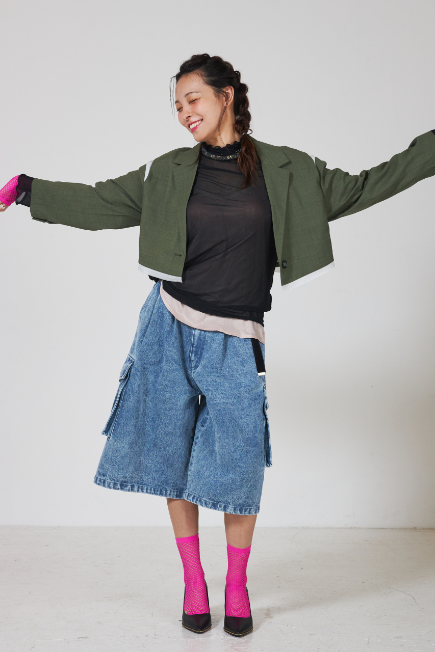 【セット商品】ショートジャケット&ショートパンツセット