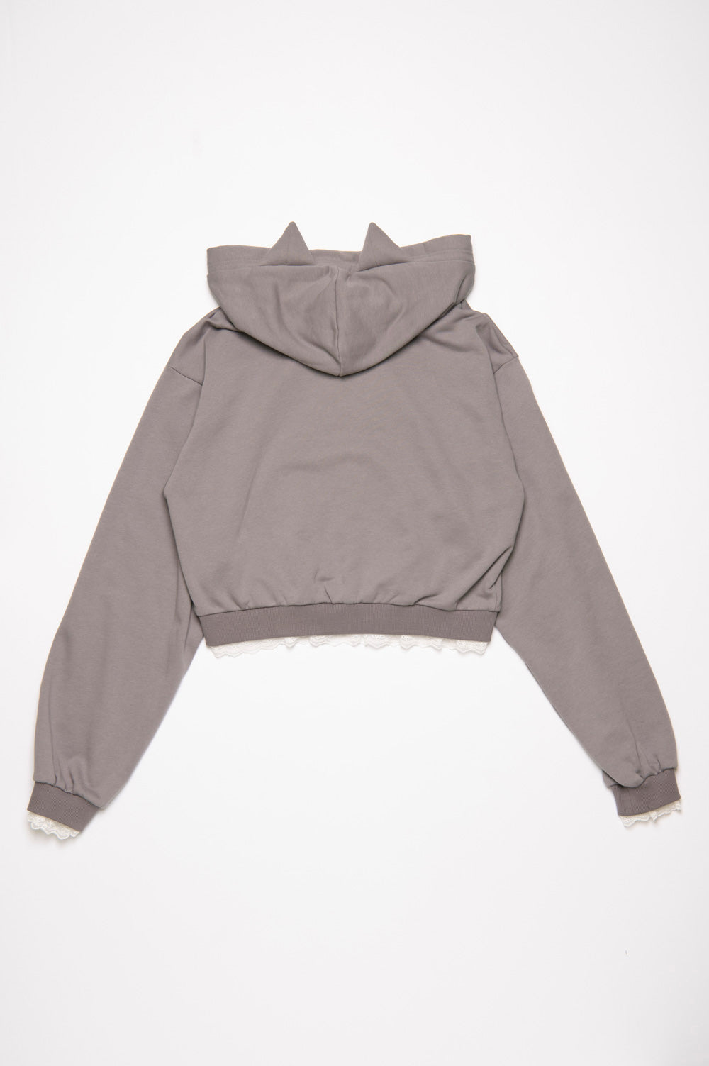 CAT EARS ZIP HOODIE