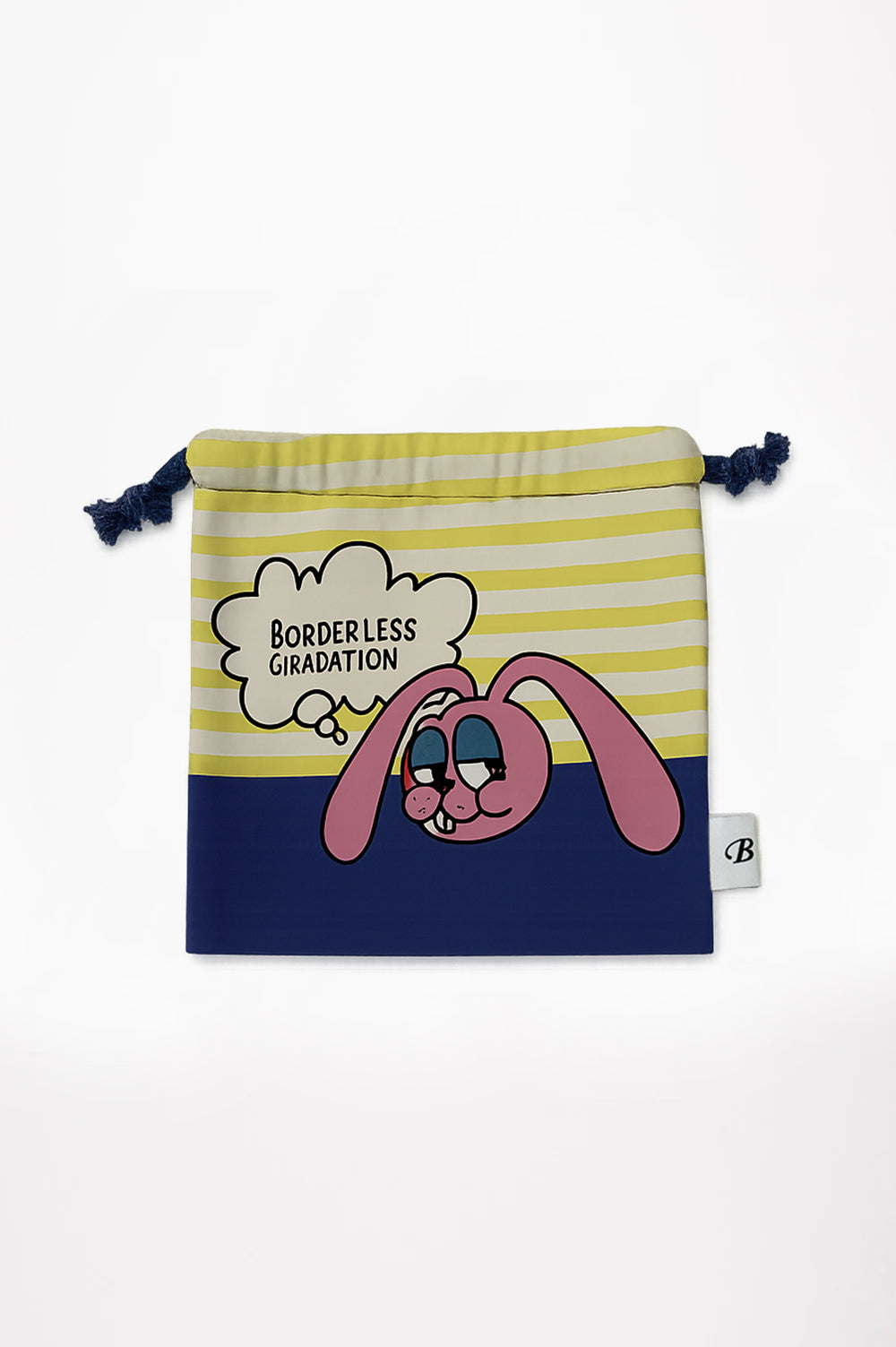 RETRO AMERICAN BIGGIE DRAWSTRING POUCH