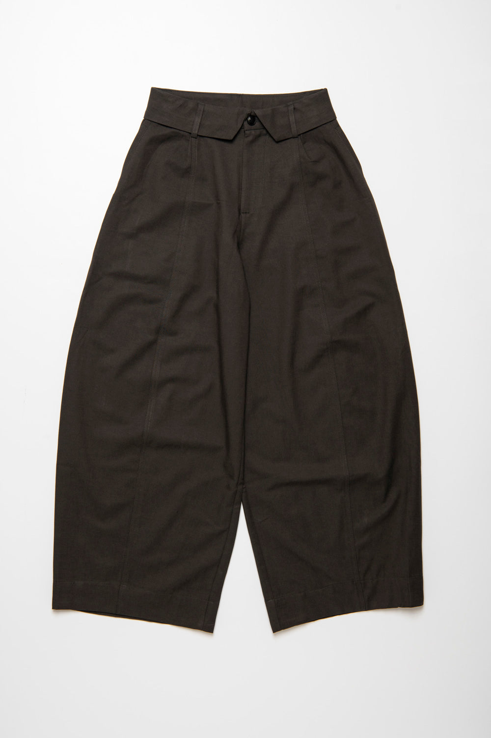 ターンバックウエストワイドパンツ