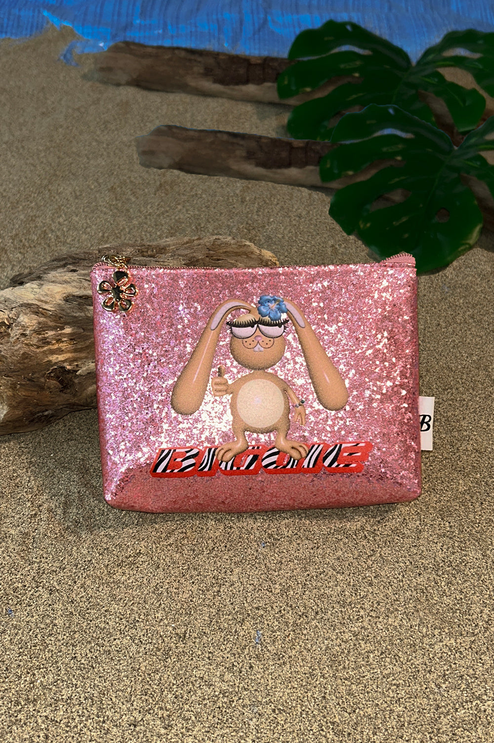 GAL BIGGIE GLITTER POUCH