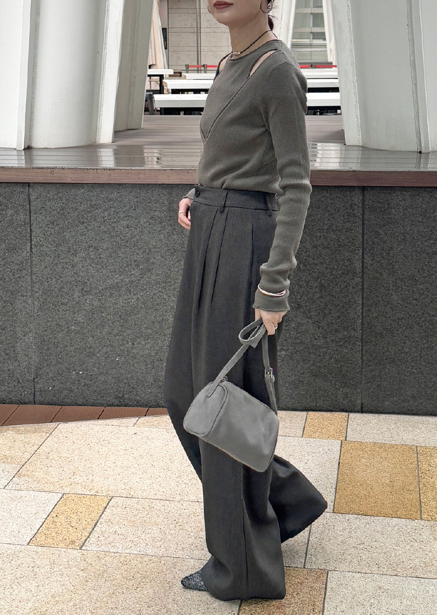 SELECT by CREAM レイヤードリブニット