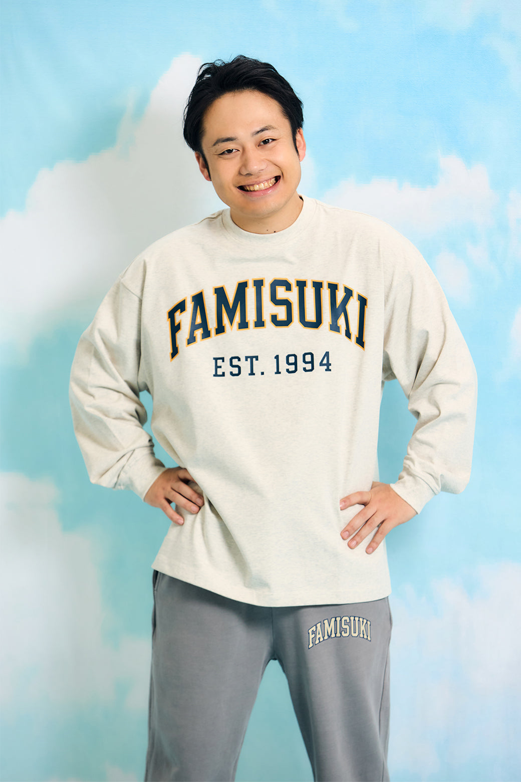 COLLEGE LOGO L/S TEE