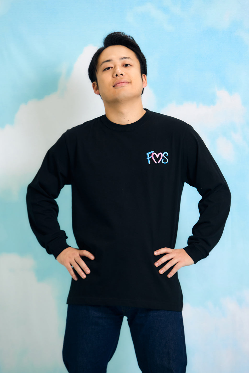 HEART LOGO L/S TEE