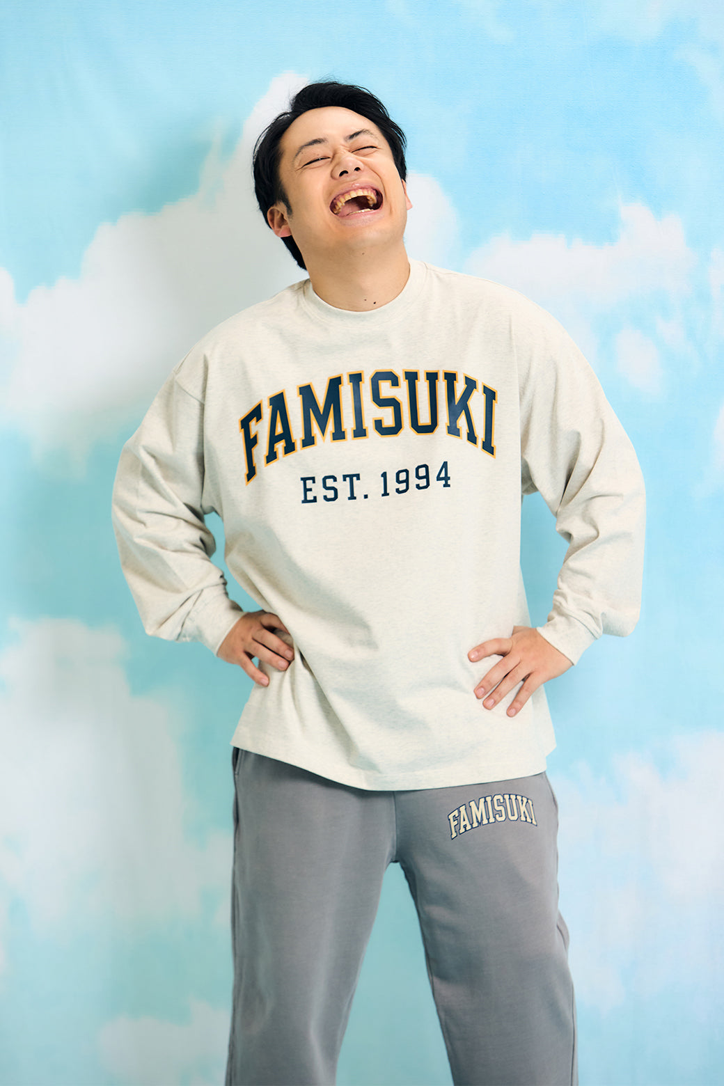 COLLEGE LOGO L/S TEE