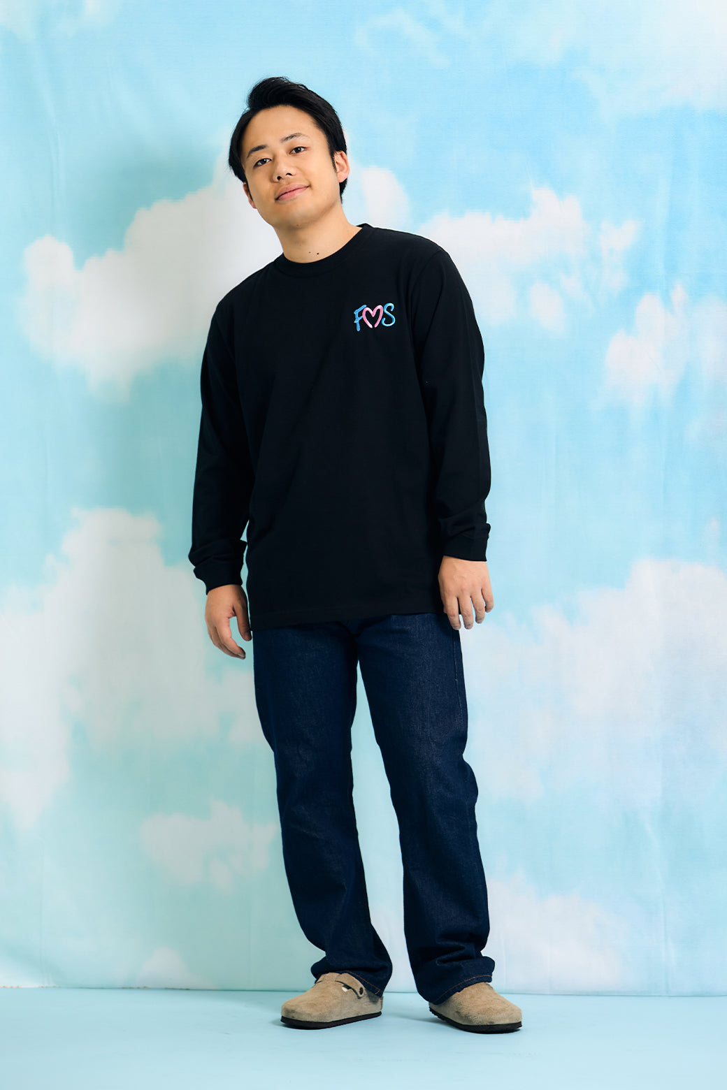 HEART LOGO L/S TEE