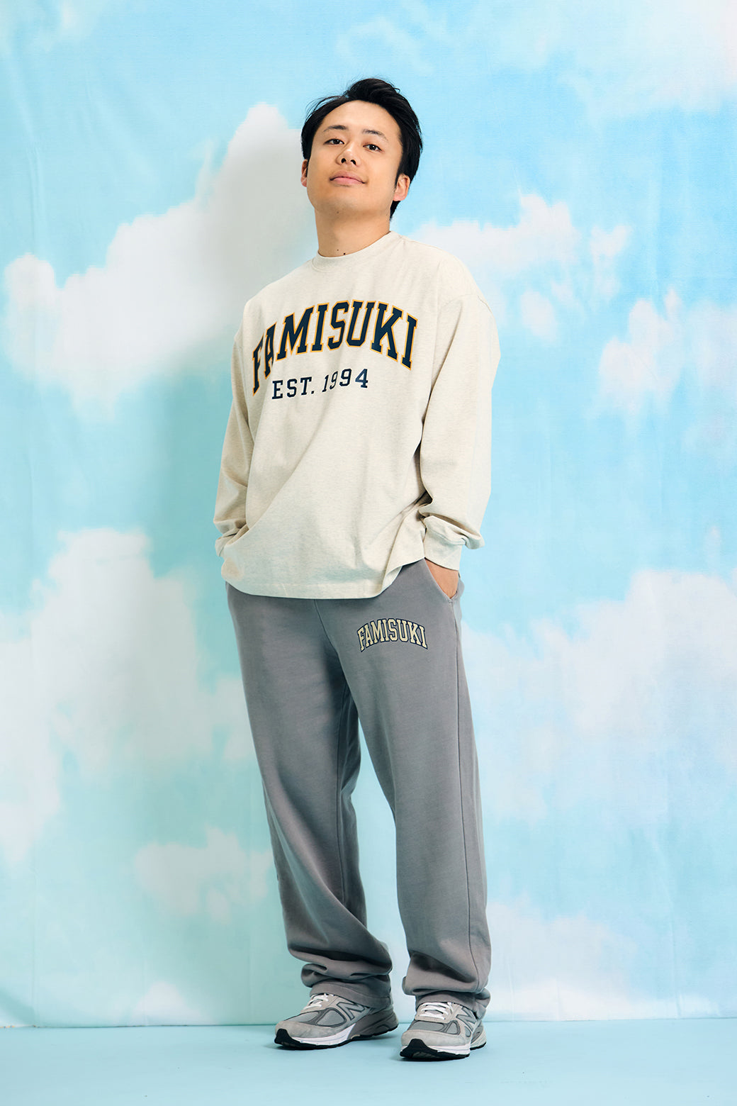 COLLEGE LOGO L/S TEE