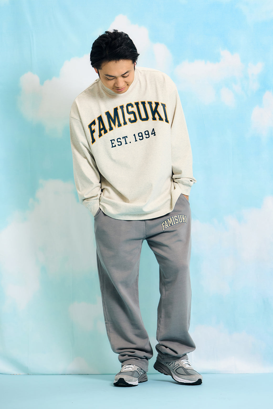 COLLEGE LOGO L/S TEE