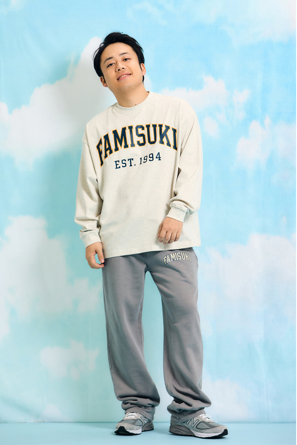 COLLEGE LOGO L/S TEE