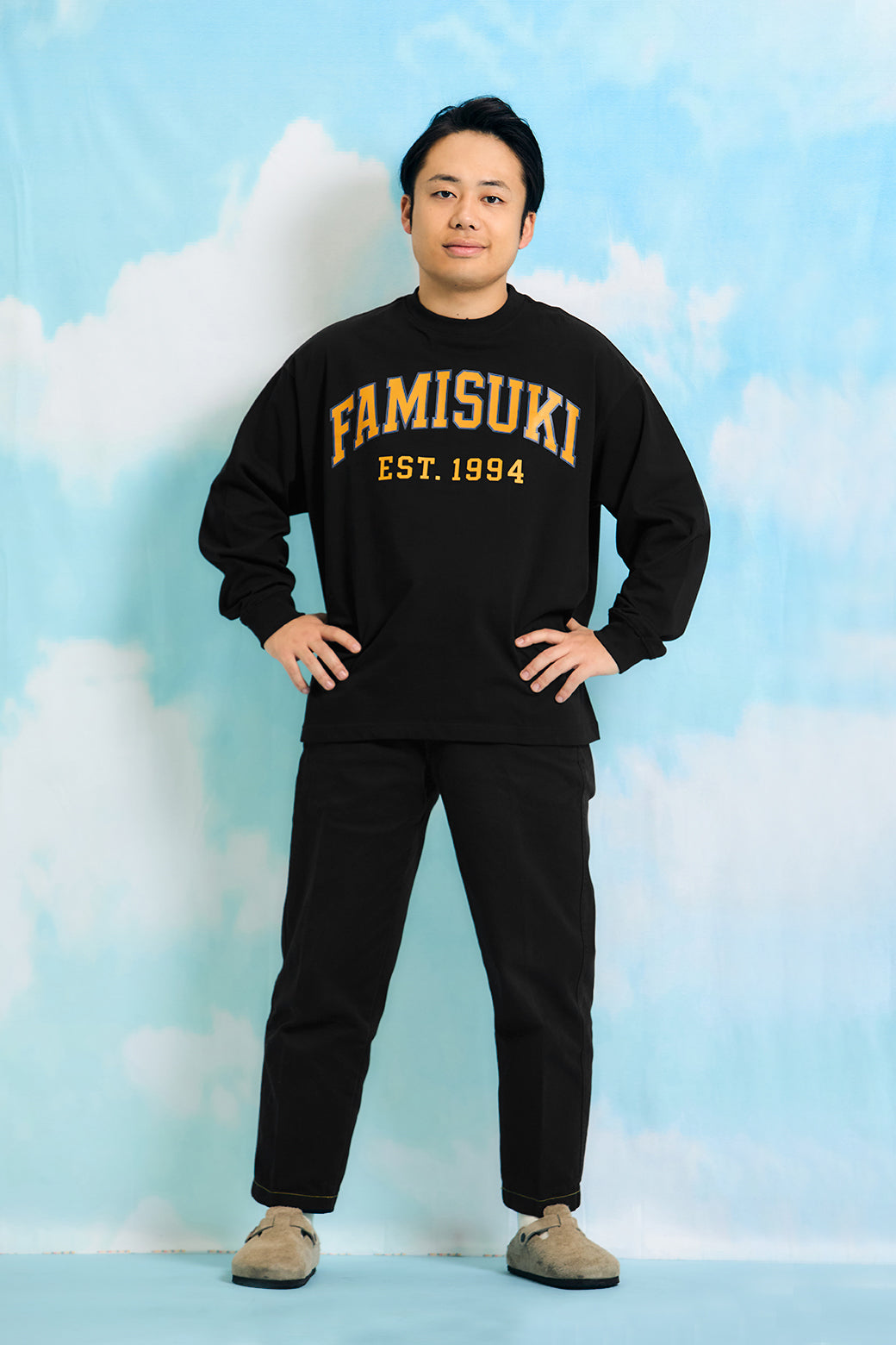 COLLEGE LOGO L/S TEE