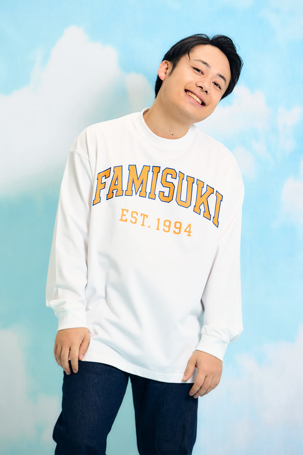 COLLEGE LOGO L/S TEE