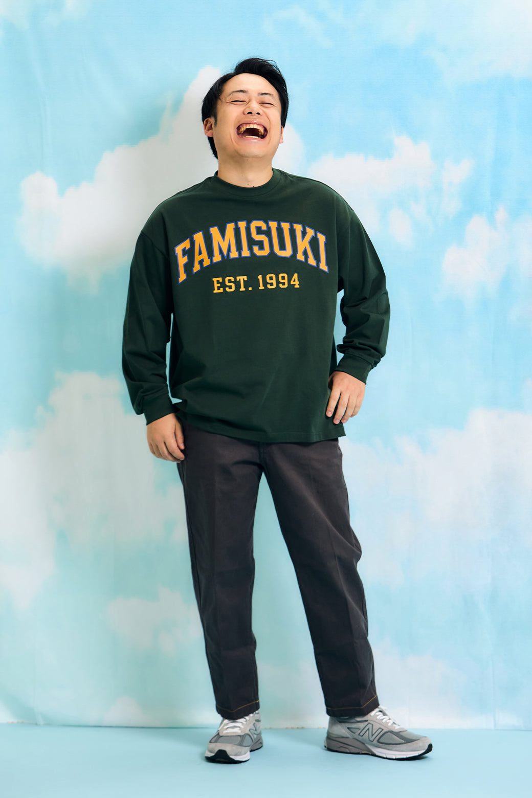 COLLEGE LOGO L/S TEE