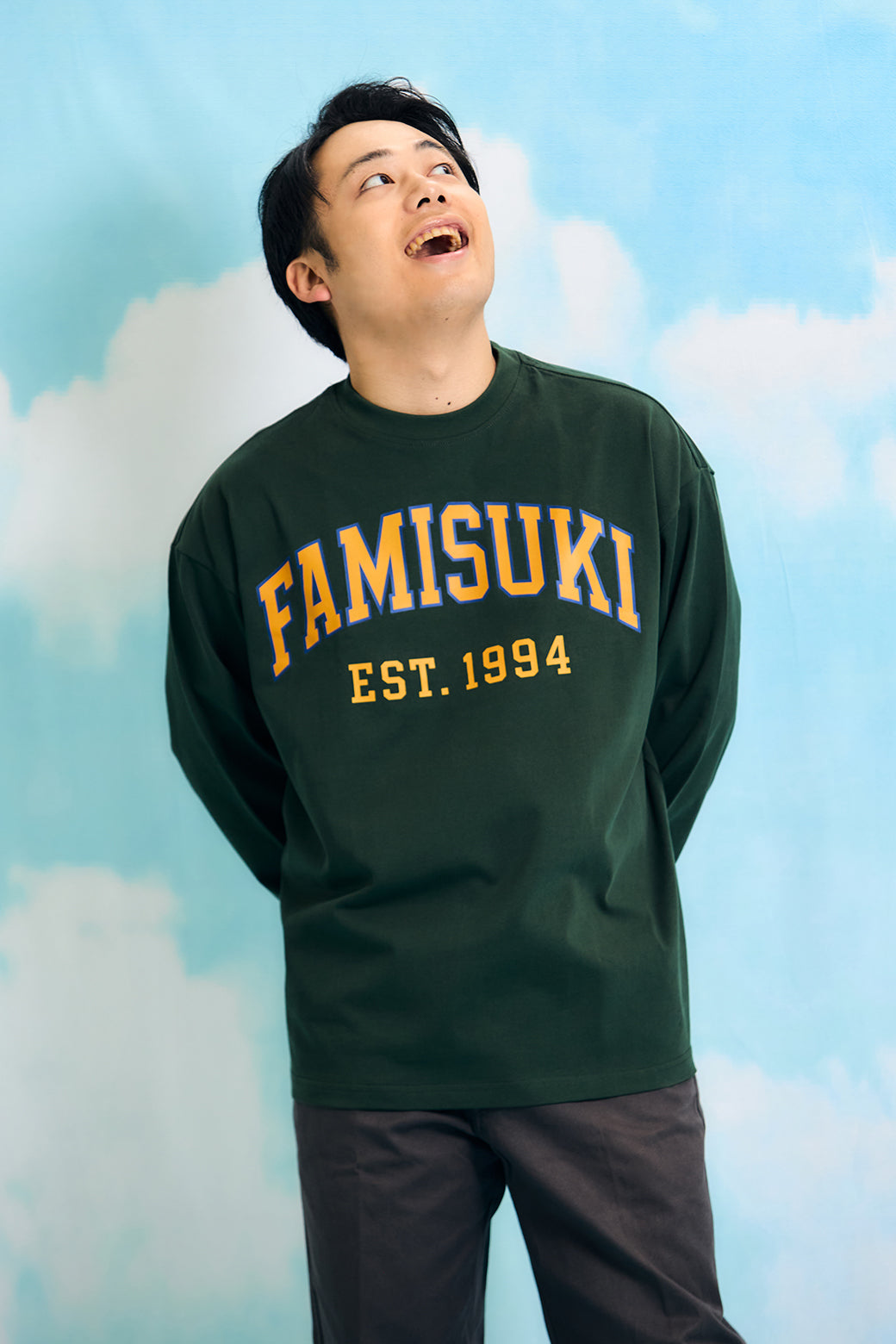 COLLEGE LOGO L/S TEE