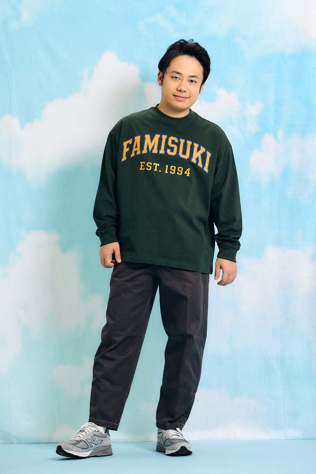 COLLEGE LOGO L/S TEE