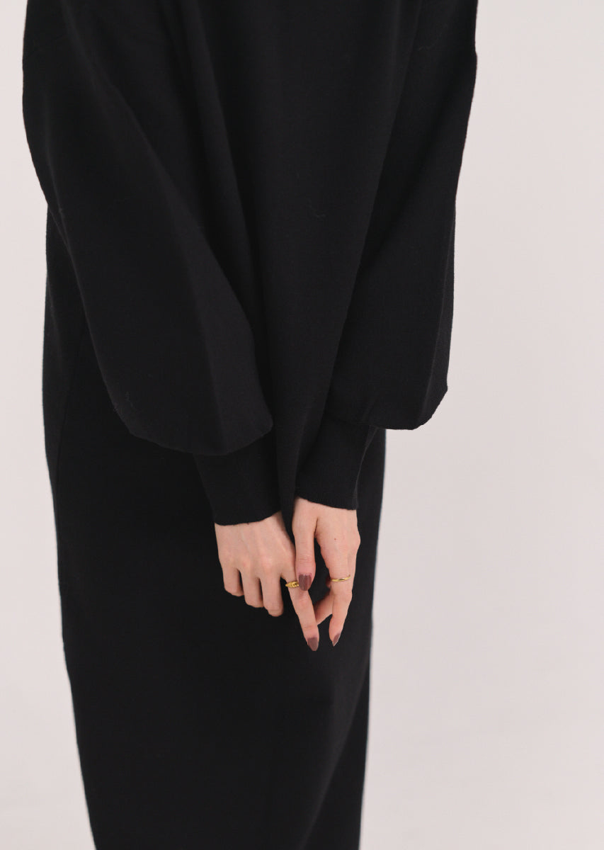 ボリュームスリーブワンピース