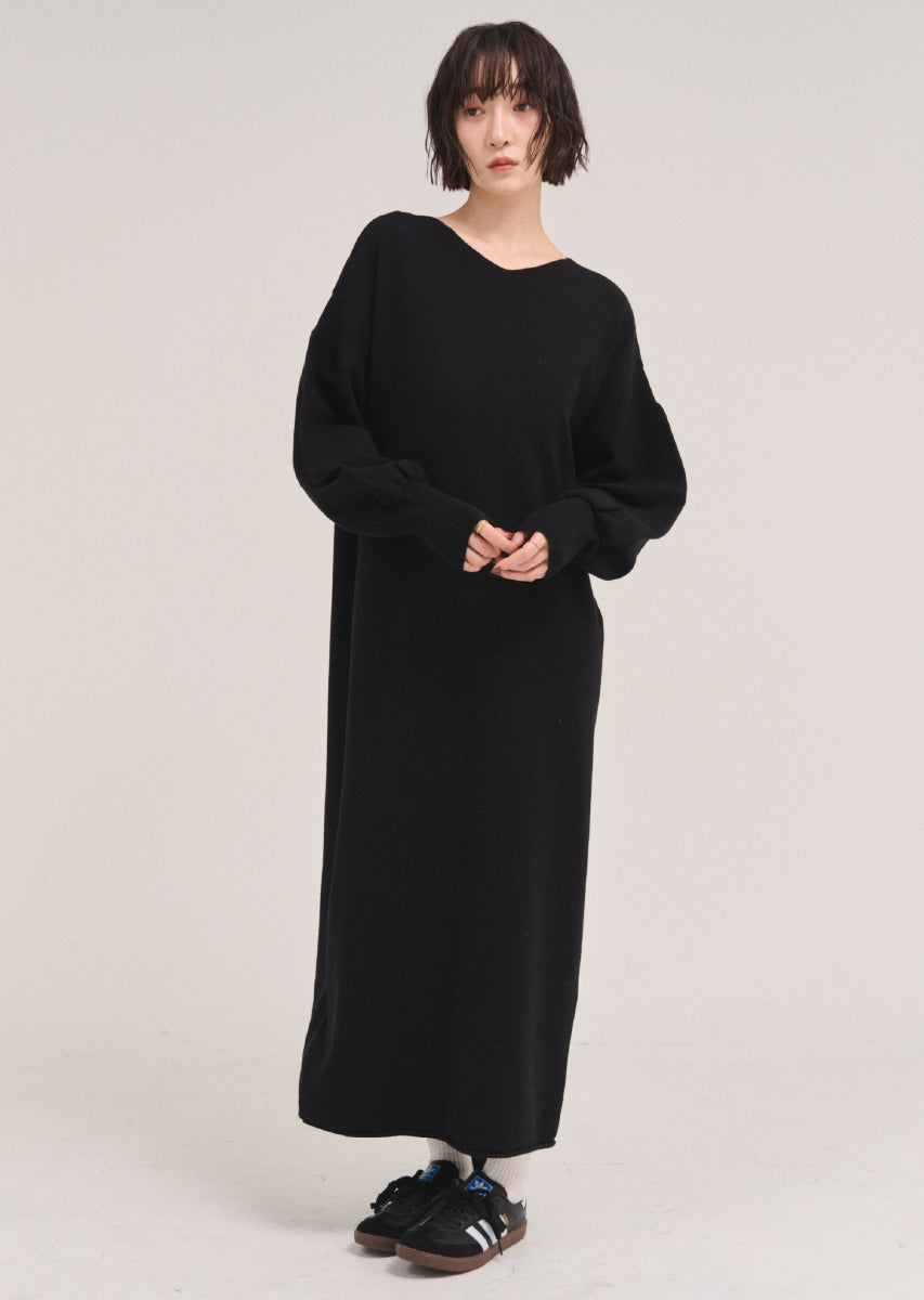 ボリュームスリーブワンピース