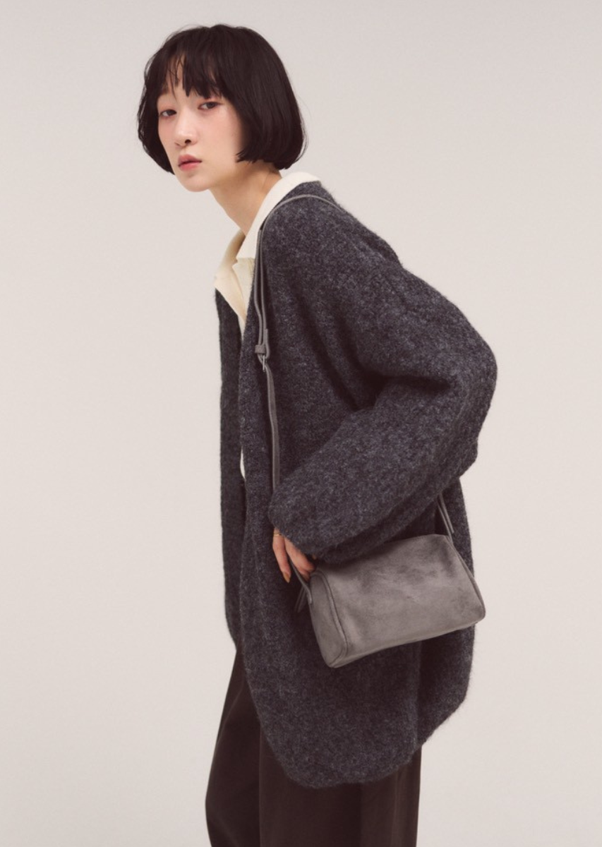 フェイクスエードミニボストンBAG