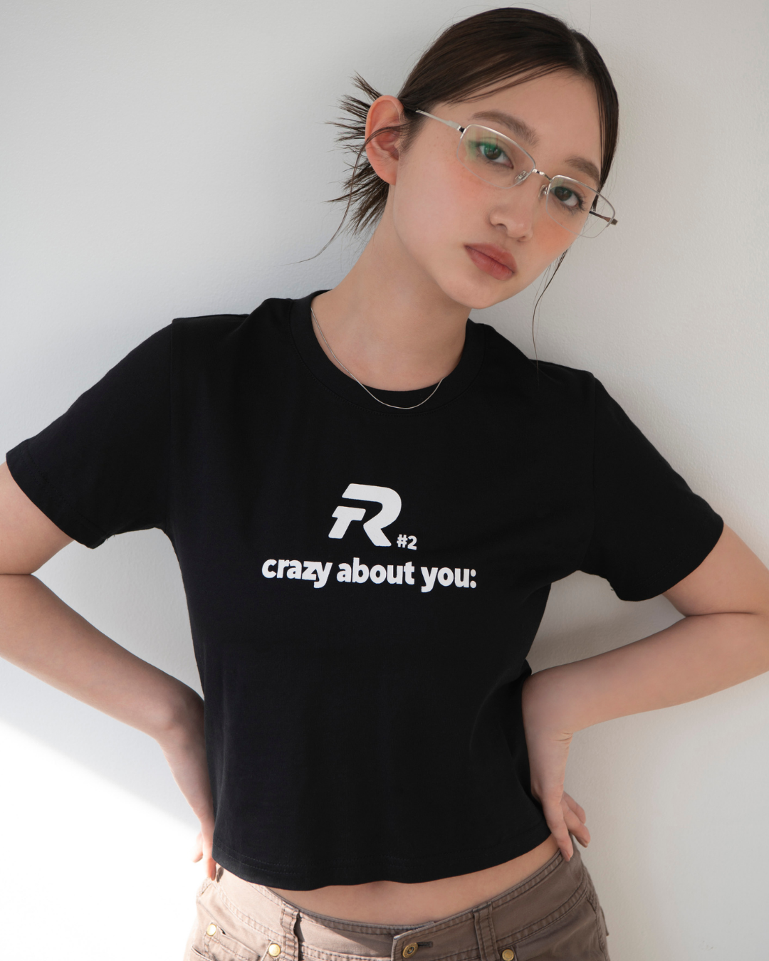 RNコンパクトプリントTシャツ