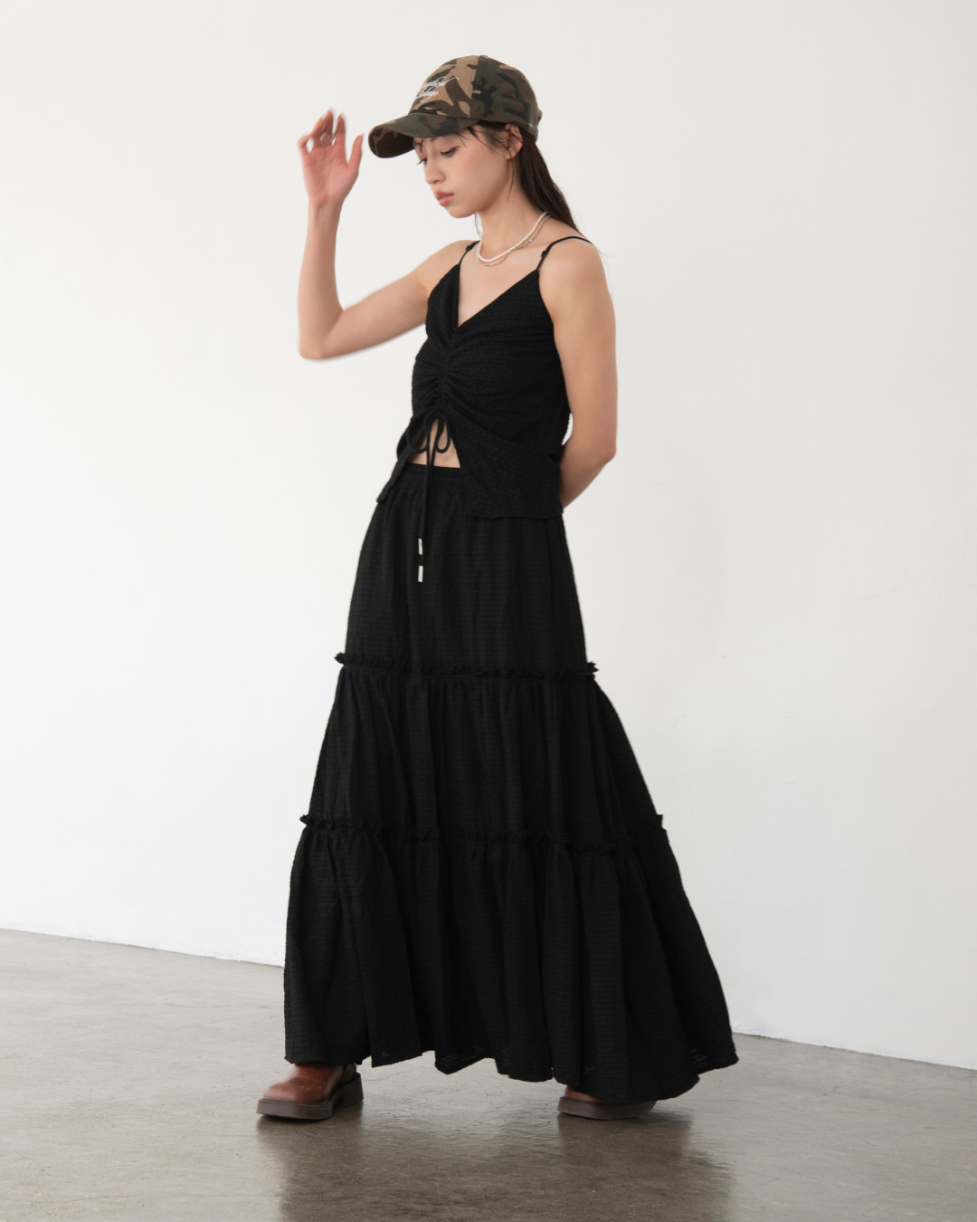 レースロングスカート