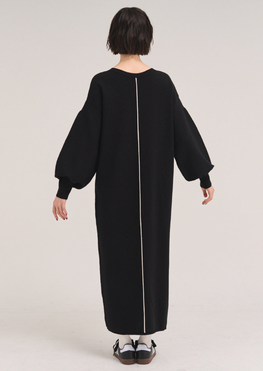 ボリュームスリーブワンピース