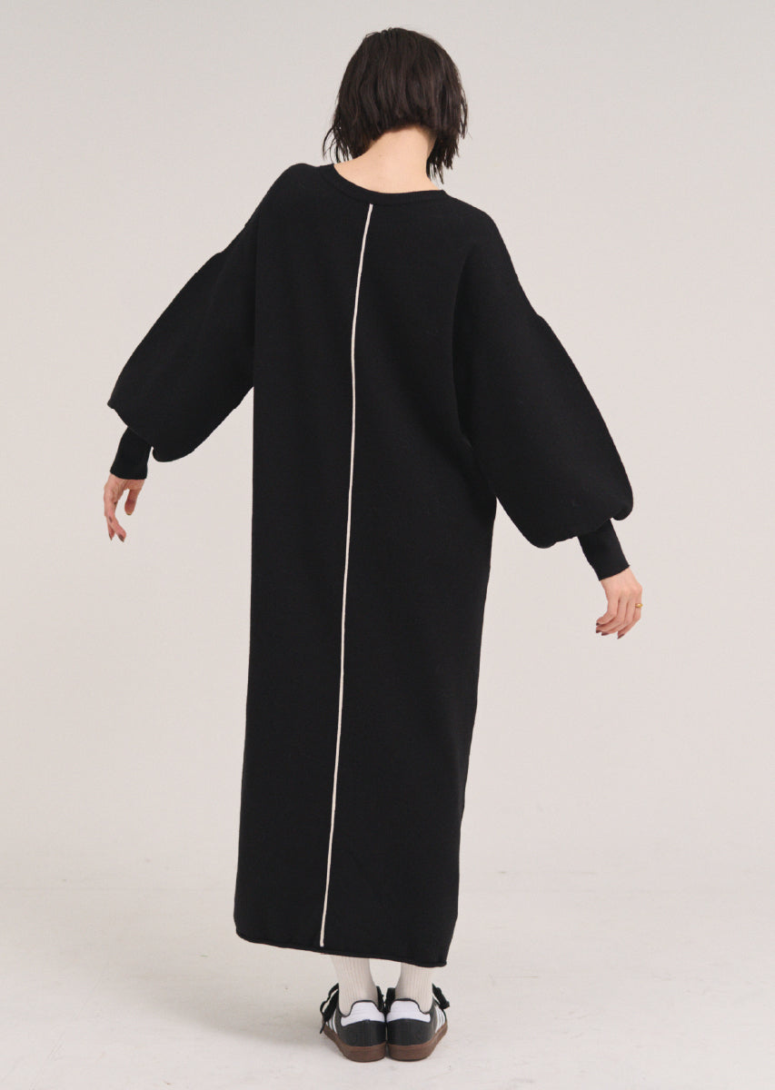 ボリュームスリーブワンピース