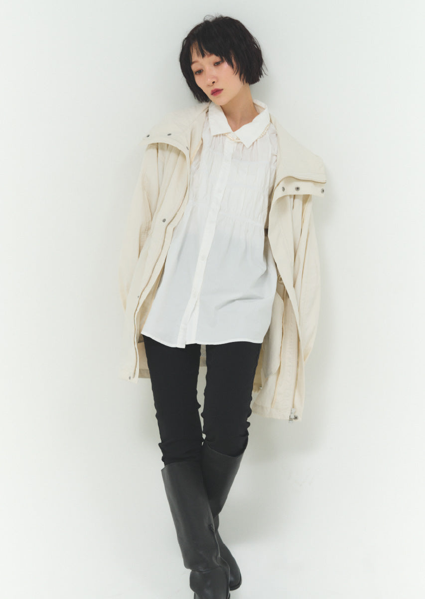 ナイロンミディマウンテンパーカー