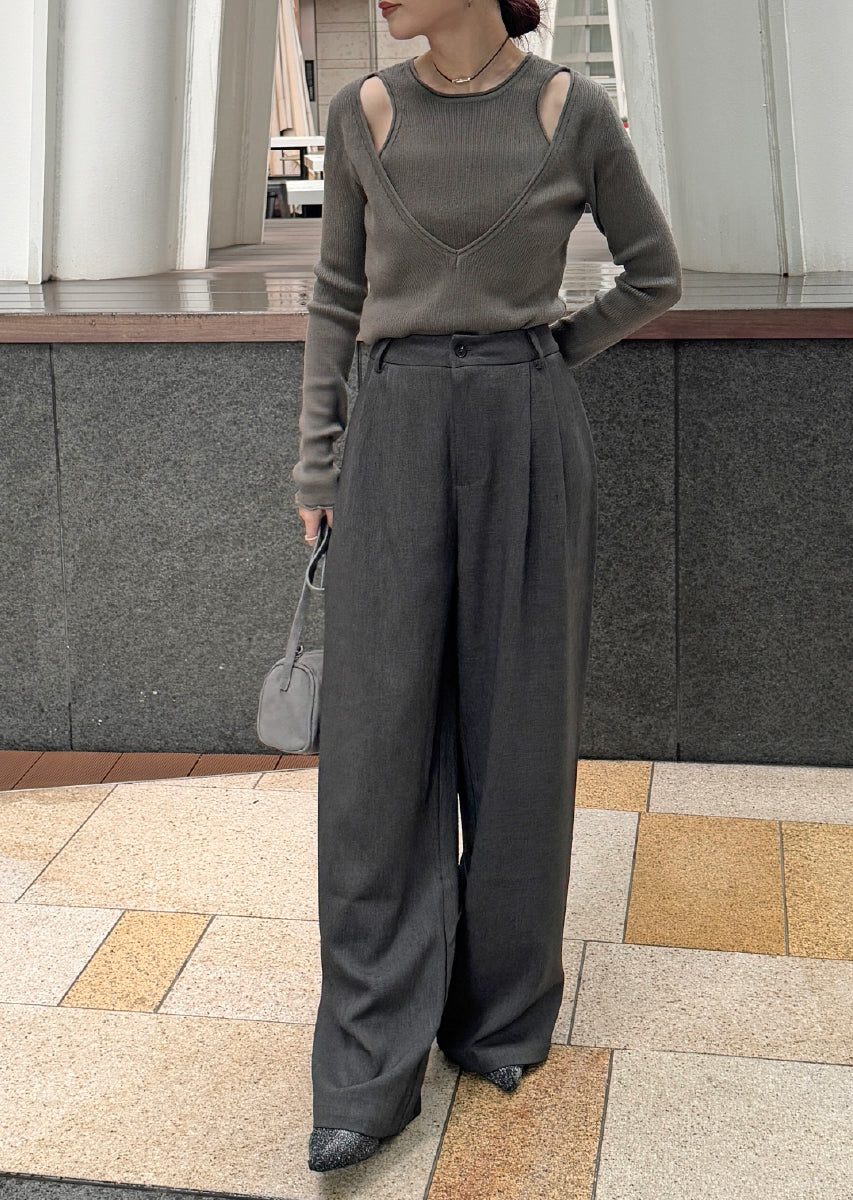 SELECT by CREAM ワイドパンツ