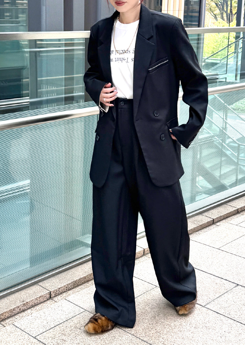 SELECT by CREAM ワイドパンツ