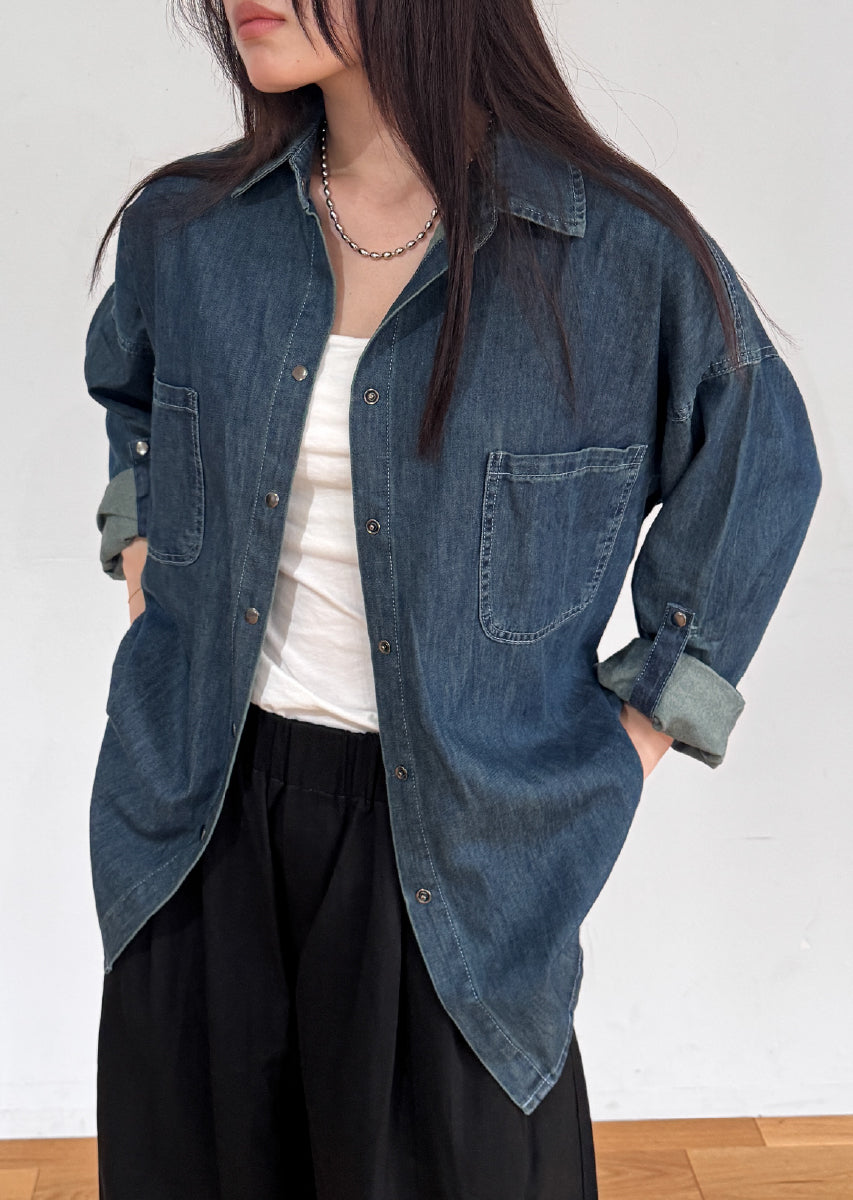デニムオーバーシャツ