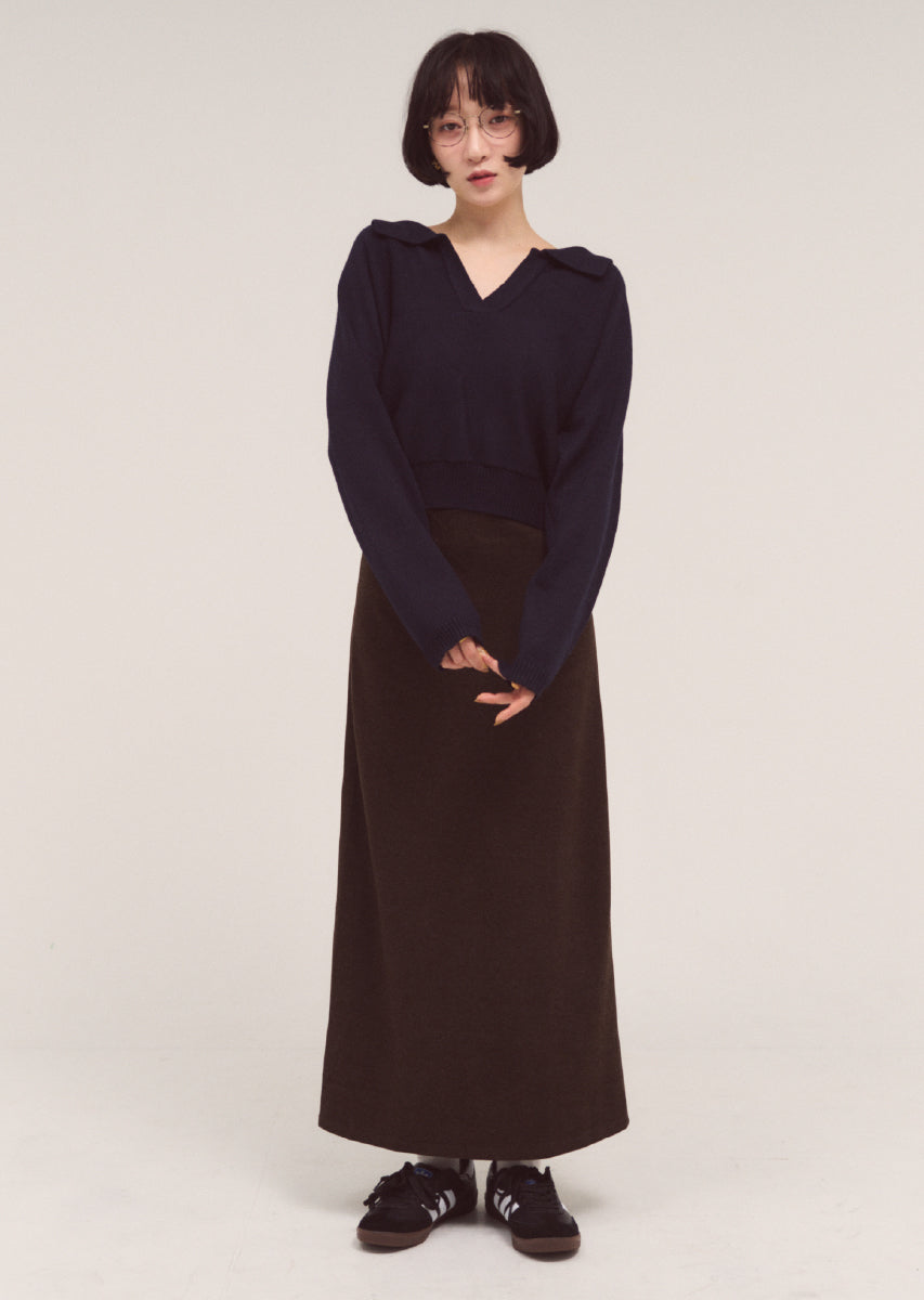 ウォームジャージートレートロングスカート