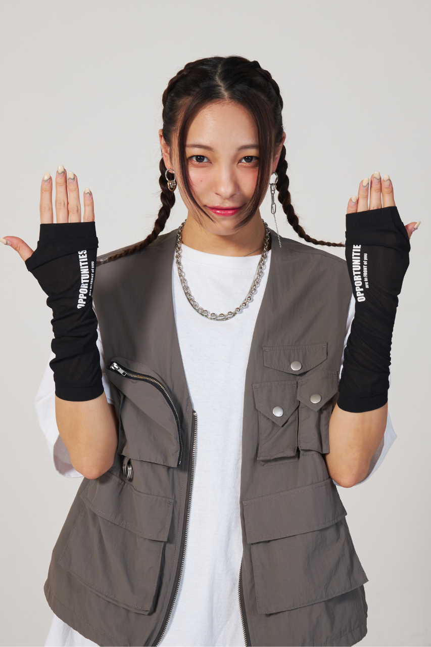 ロゴアームウォーマー