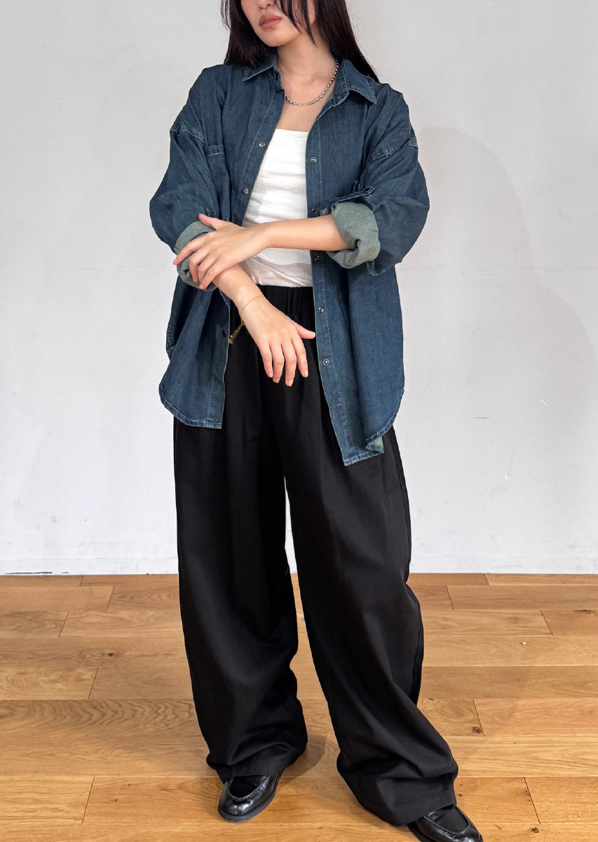 デニムオーバーシャツ