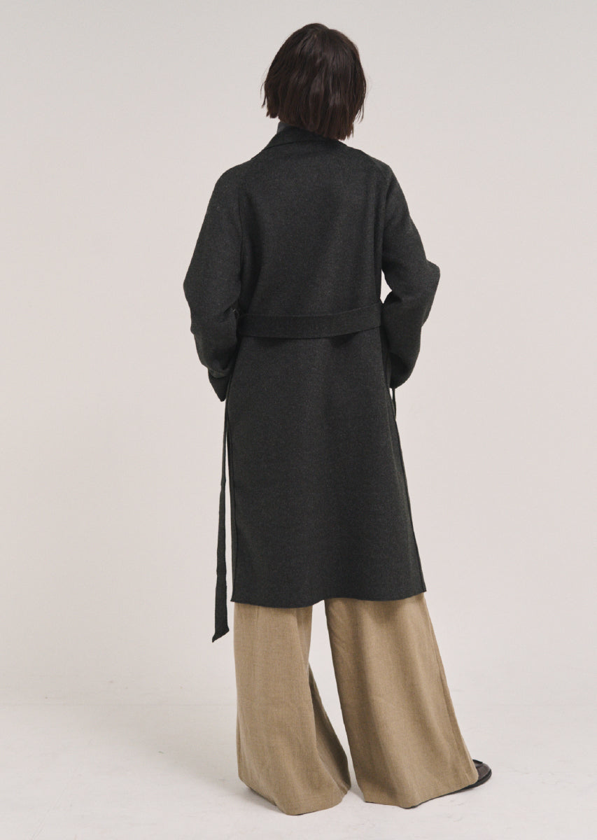 テーラードミドルコート