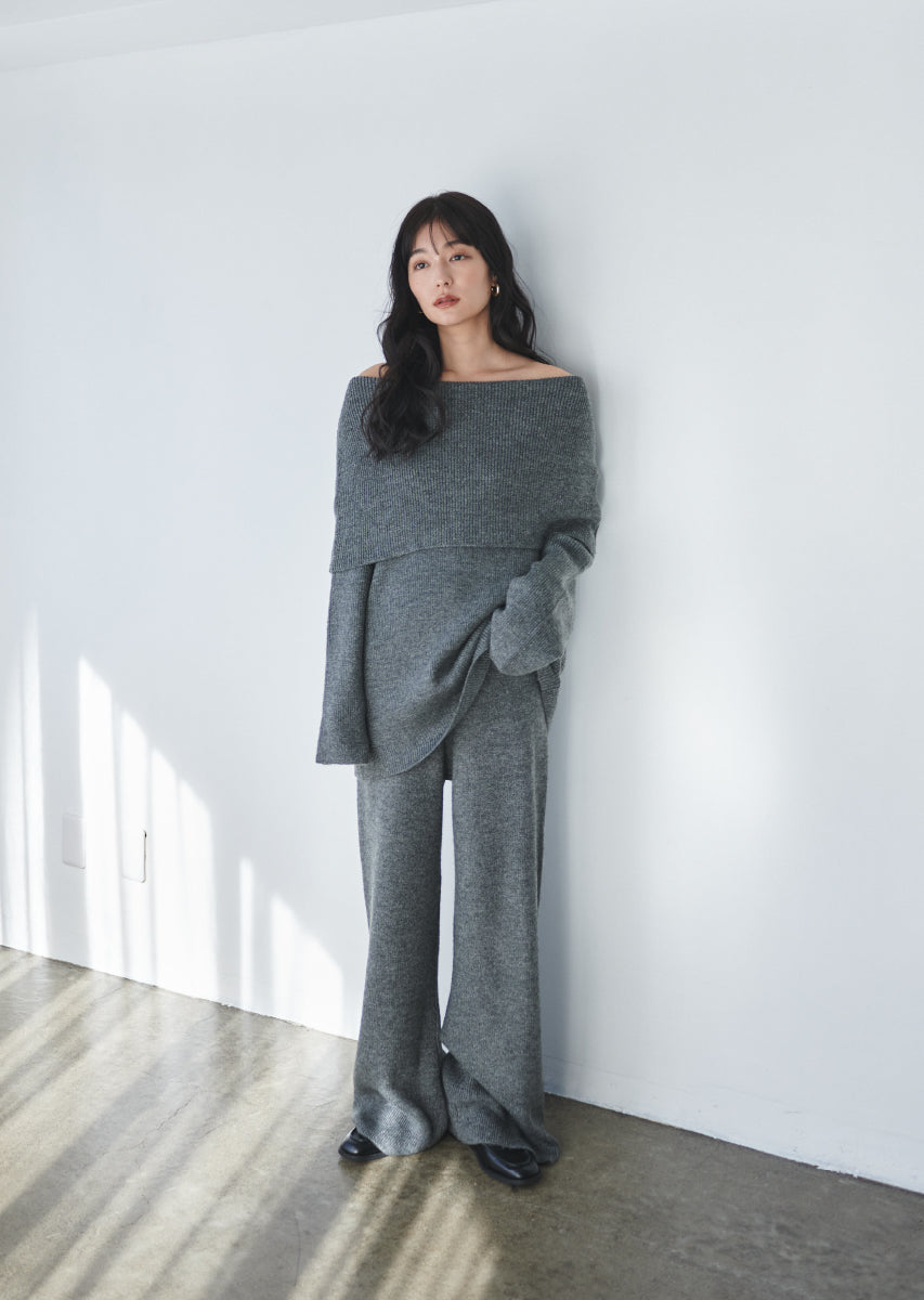 ニットセットアップ