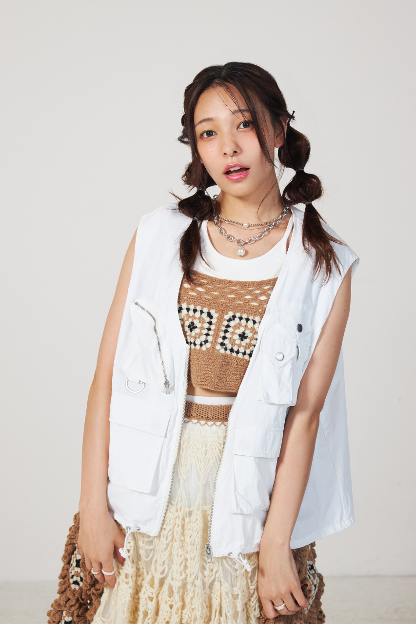 【セット商品】ミリタリーベスト&ショートパンツセット