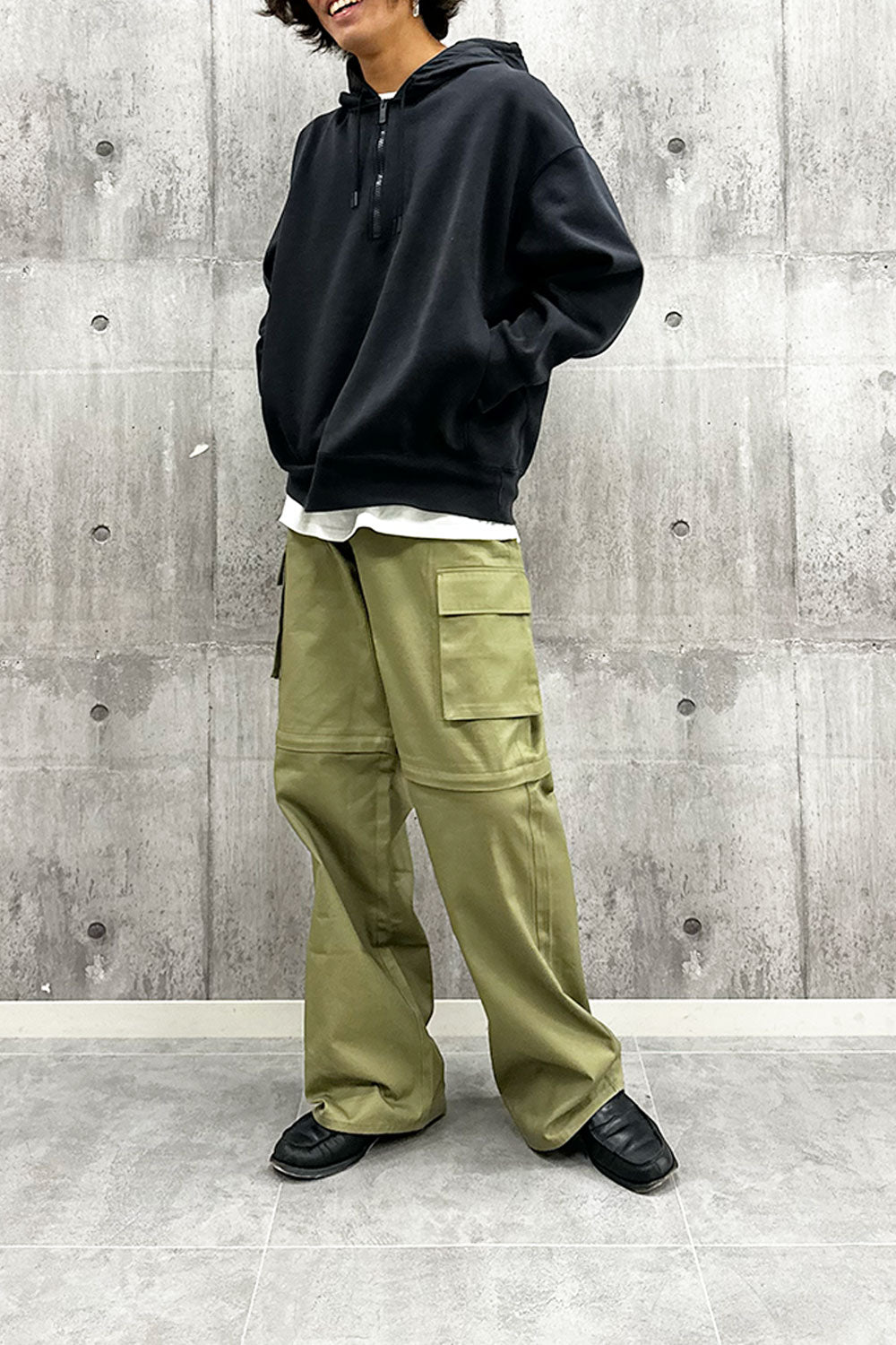now&mikina produce「cargo pants 」