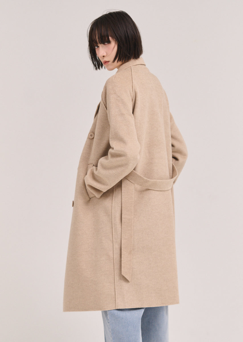 テーラードミドルコート