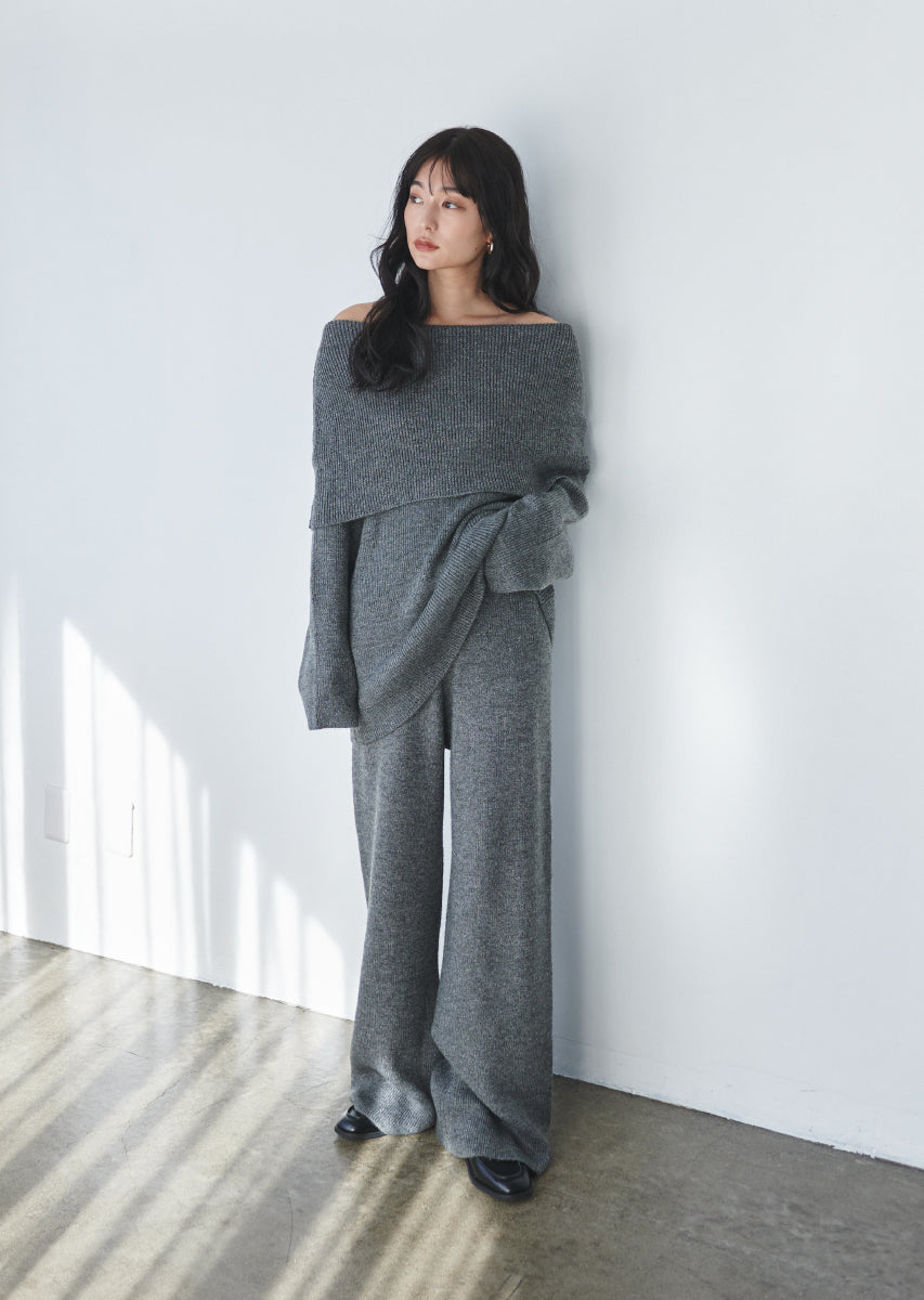 ニットセットアップ